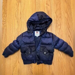 Appaman 2T Puffer Winter Coat Indigo